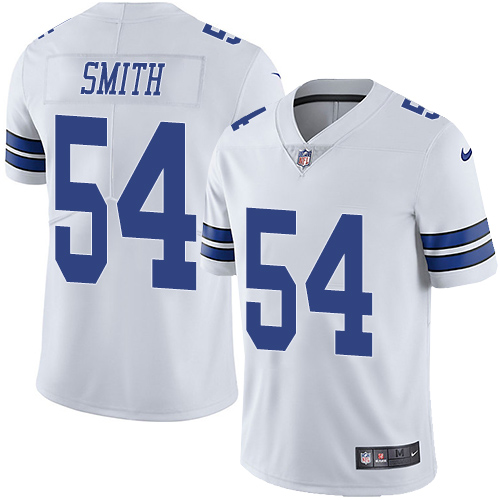 2019 men Dallas Cowboys #54 Smith white Nike Vapor Untouchable Limited NFL Jersey->dallas cowboys->NFL Jersey
